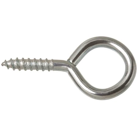 Everbilt #212 Zinc Plated Threaded Eye Hook, 100PK 803252